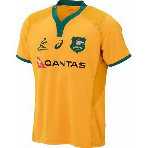 Camiseta Australia Replica Primera Ropa 2018 Amarillo